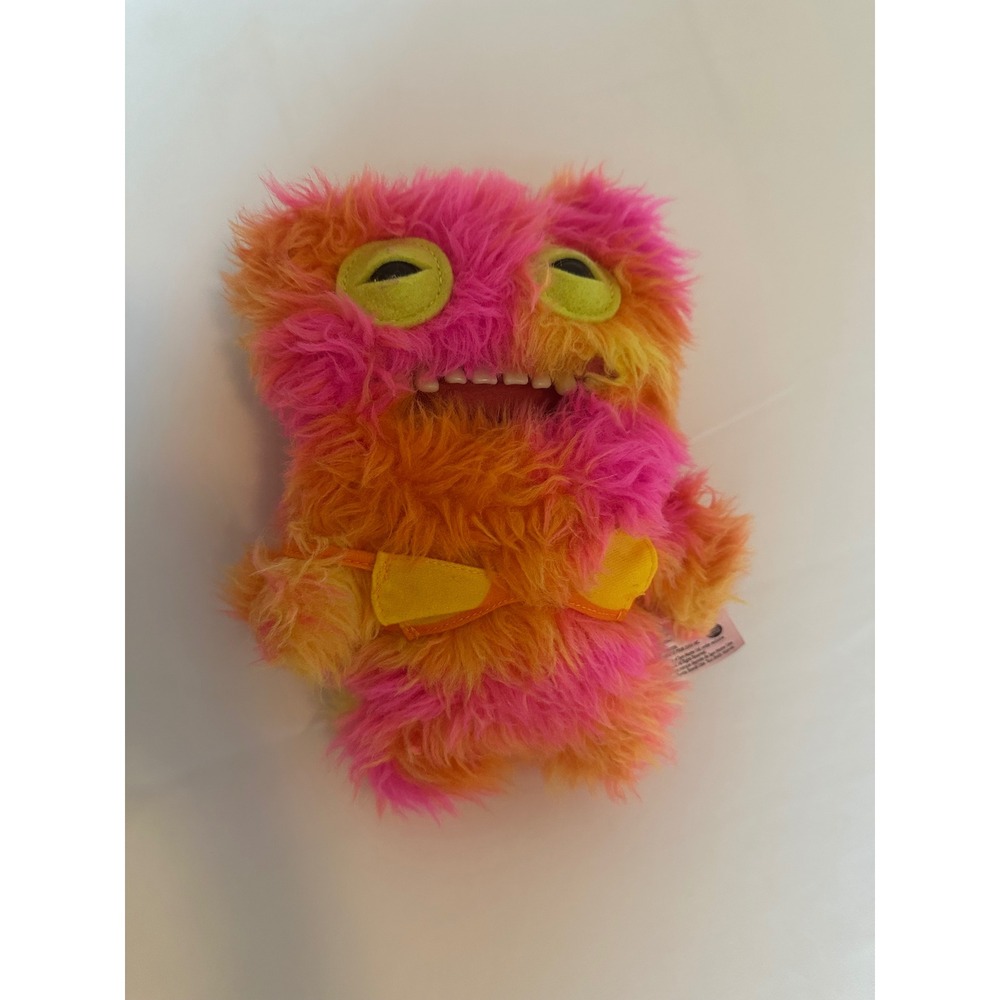 Fuggler Funny Ugly Monster Plush Neon Pink Orange Yellow Shaggy Zuru Spin Master